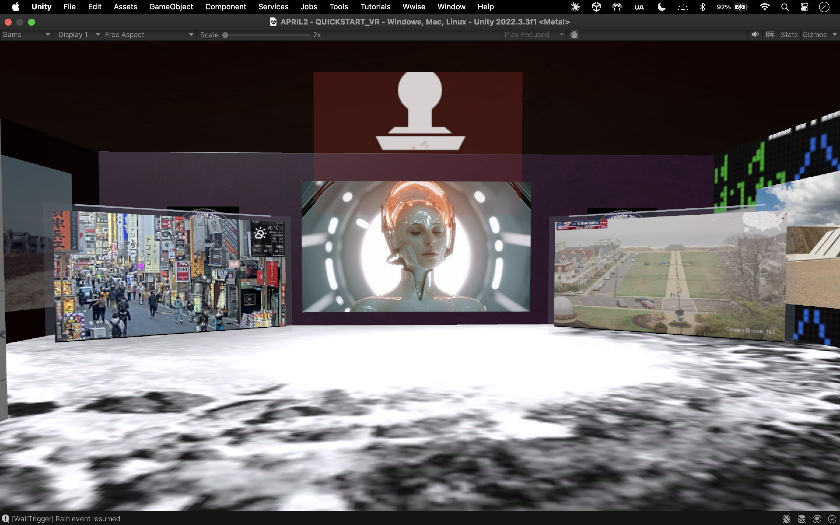 Salix Unity build — early environment capture
